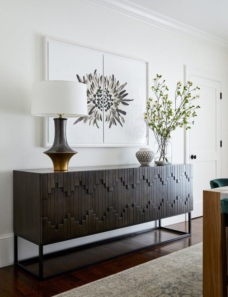 Geometric Side Board