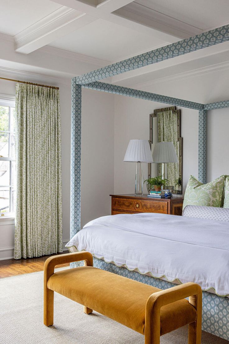Mosaic Canopy Bed